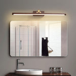 Walnut Color Linear LED Wall Light - Lamp Outdoor