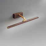 Walnut Color Linear LED Wall Light - Lamp Outdoor