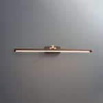 Walnut Color Linear LED Wall Light - Lamp Outdoor