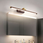 Walnut Color Linear LED Wall Light - Lamp Outdoor