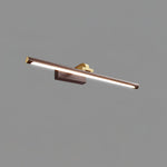 Walnut Color Linear LED Wall Light - Lamp Outdoor