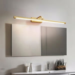 Walnut Color Linear LED Wall Light - Lamp Outdoor