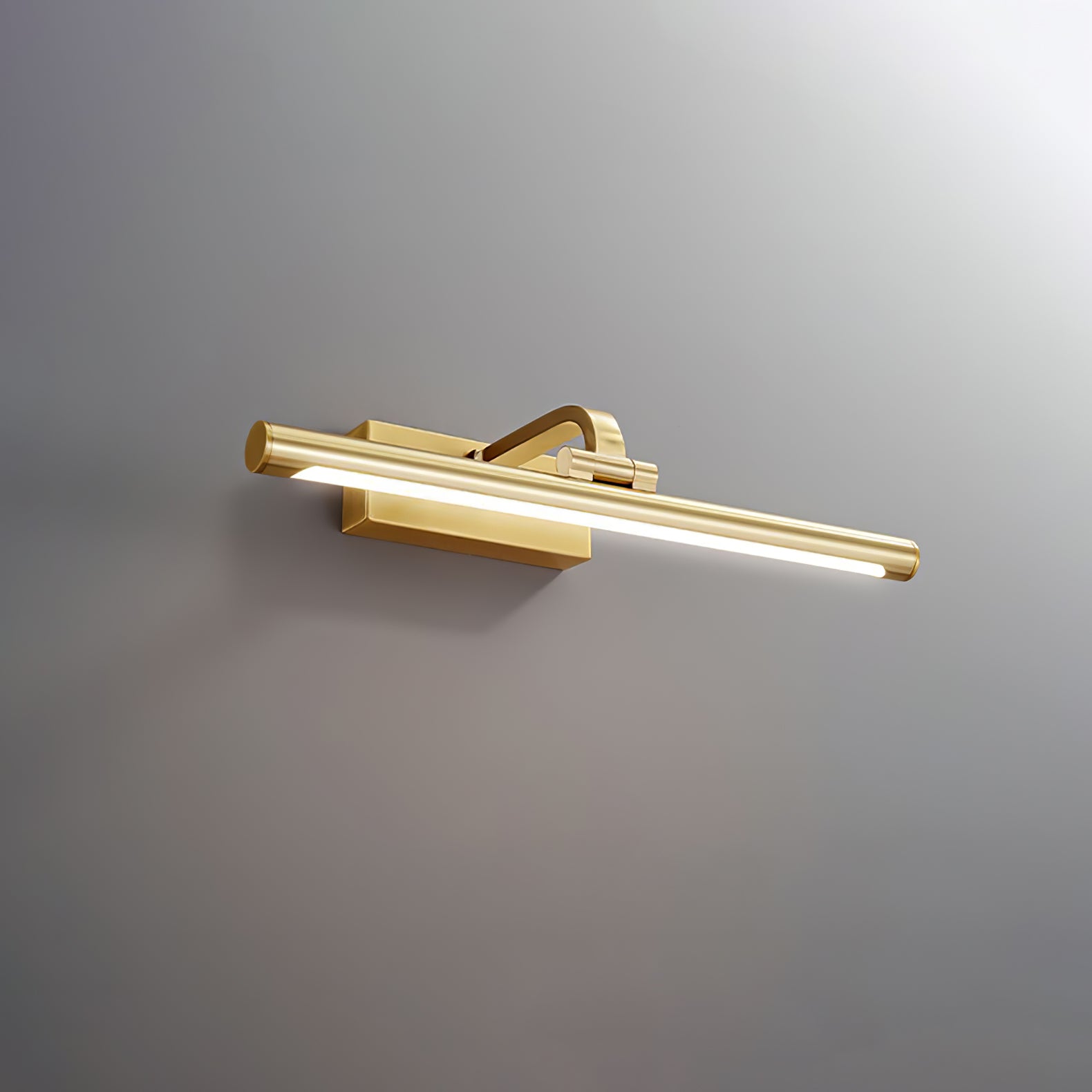 Walnut Color Linear LED Wall Light - Lamp Outdoor