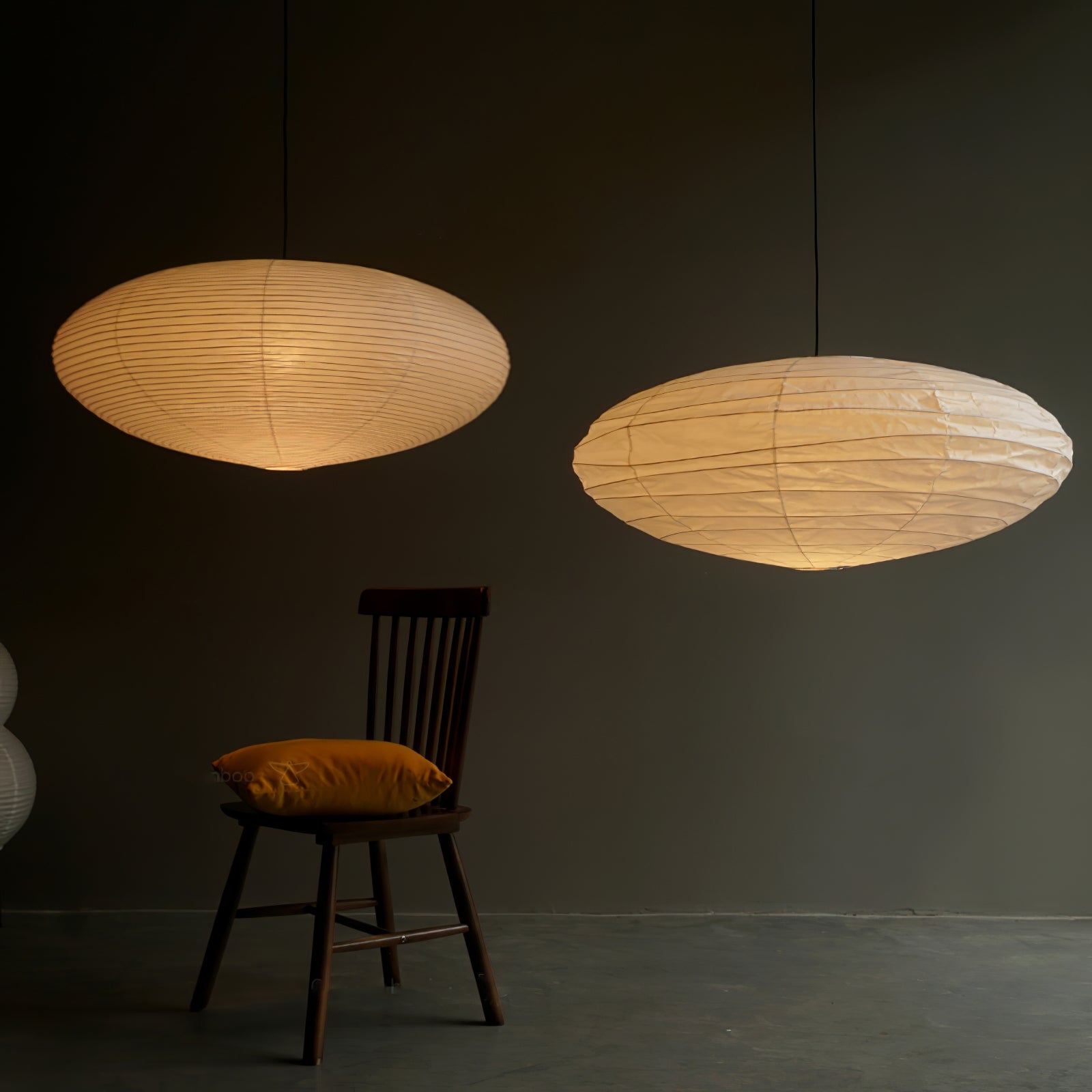 Washi Paper 15A Pendant Light - Lamp Outdoor