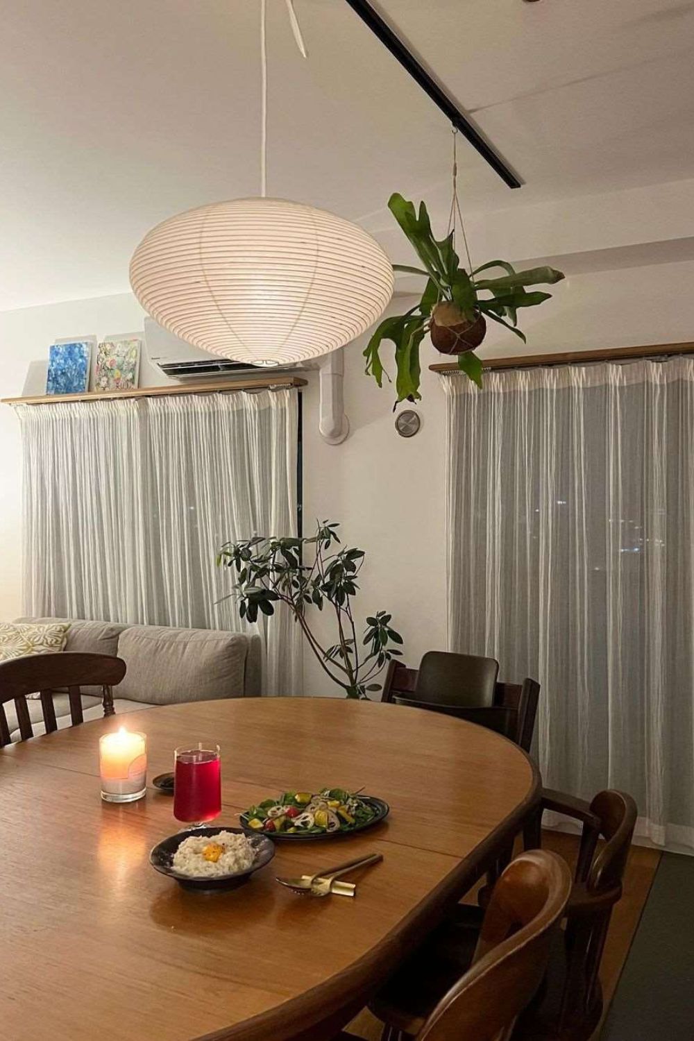 Washi Paper 15A Pendant Light - Lamp Outdoor