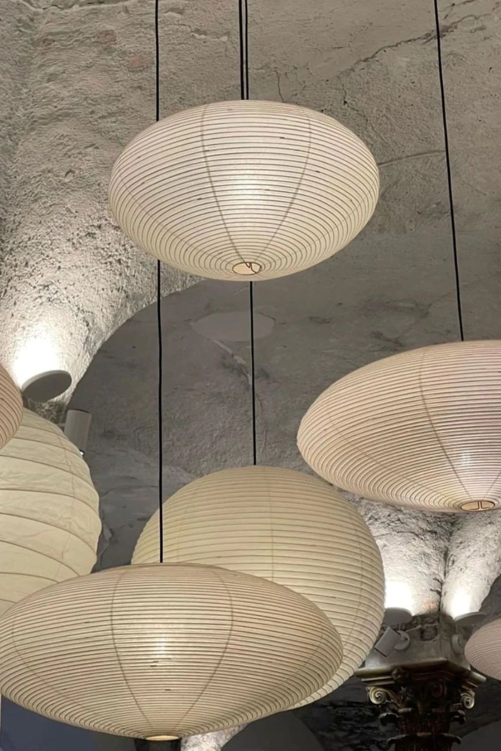 Washi Paper 15A Pendant Light - Lamp Outdoor