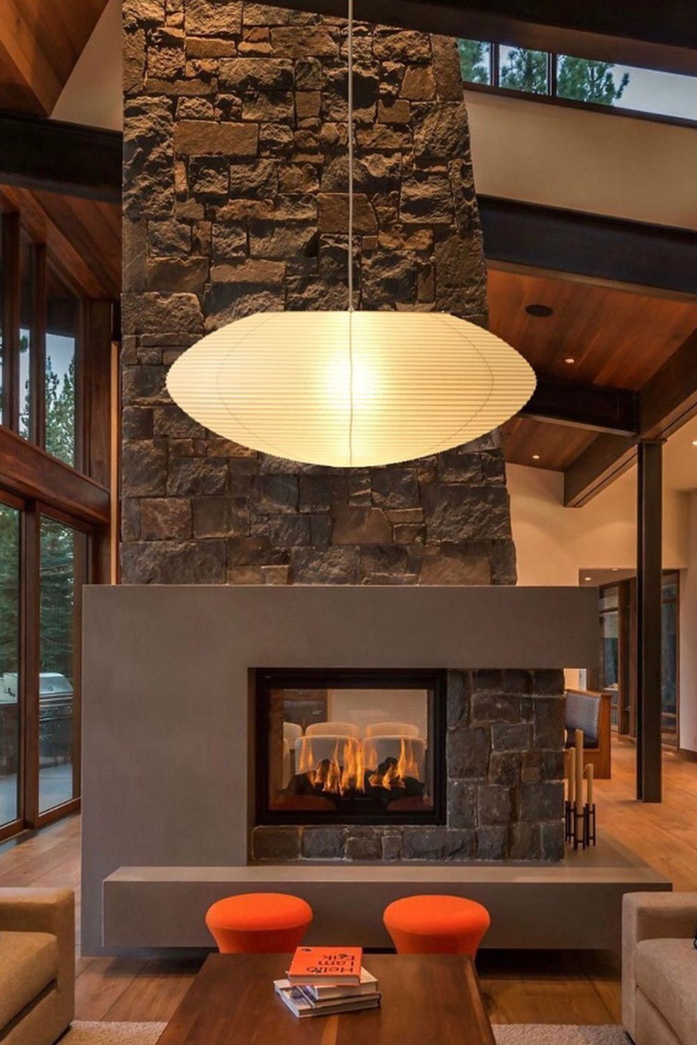 Washi Paper 15A Pendant Light - Lamp Outdoor