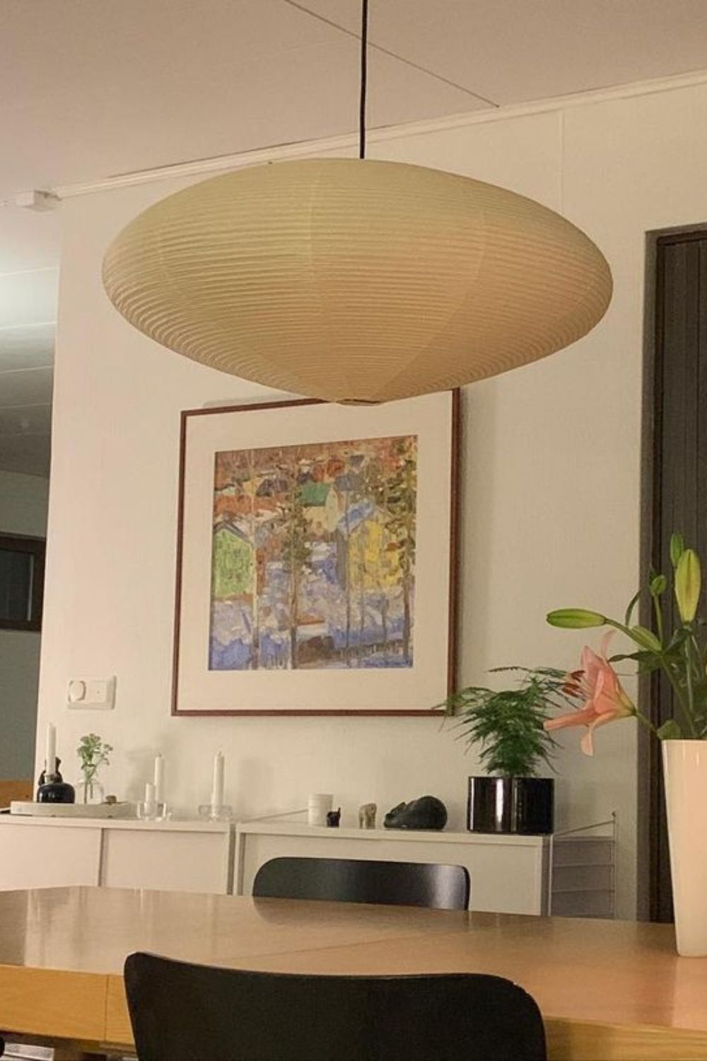 Washi Paper 15A Pendant Light - Lamp Outdoor