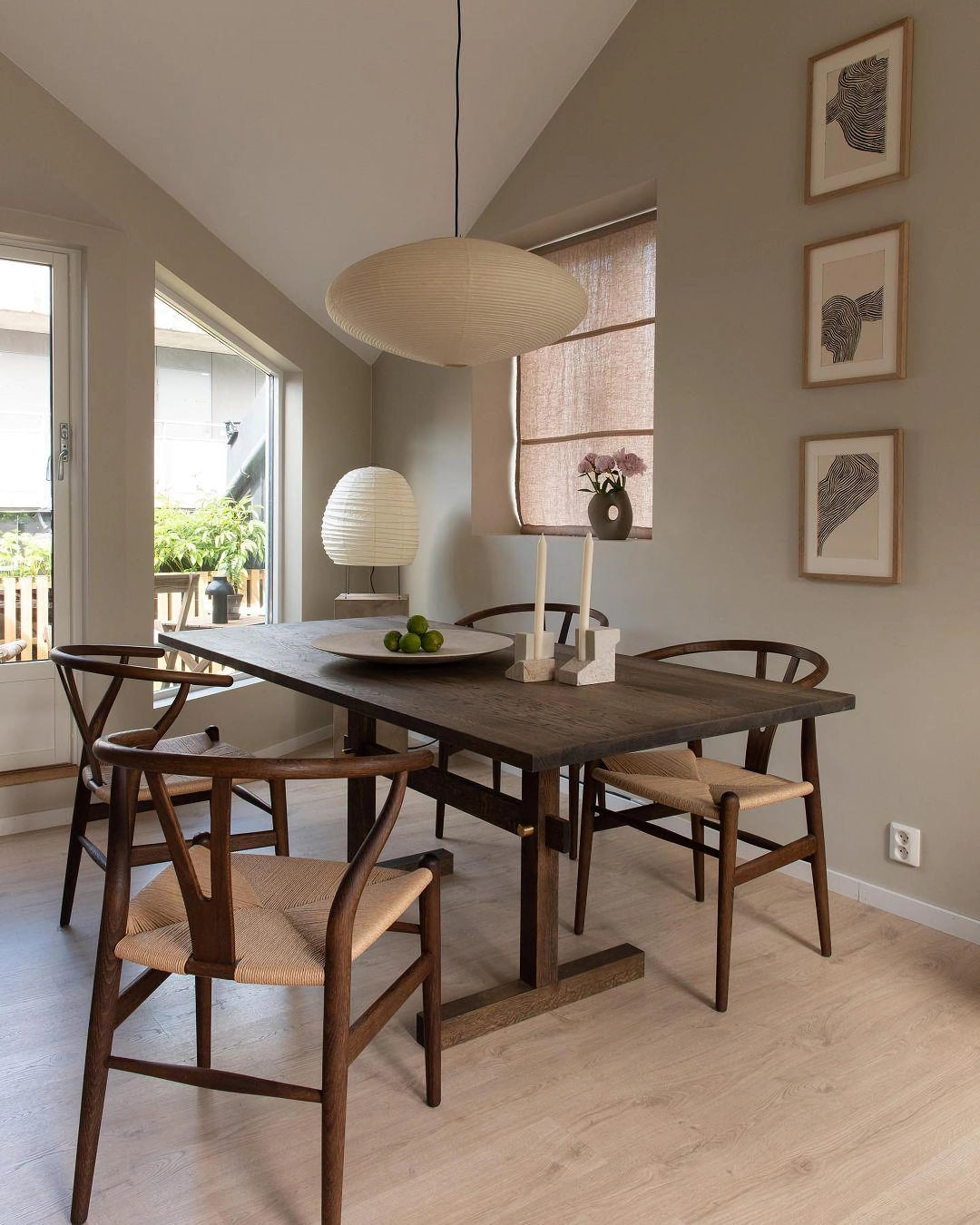 Washi Paper 15A Pendant Light - Lamp Outdoor