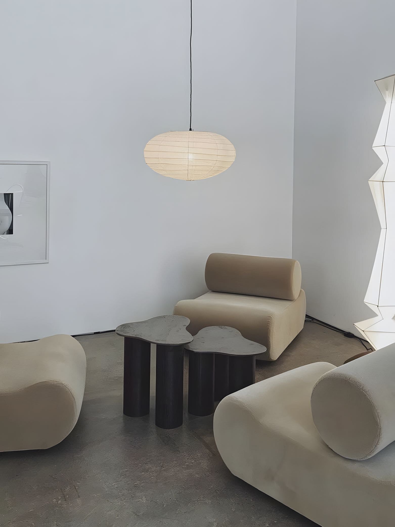 Washi Paper EN Pendant Lamp - Lamp Outdoor