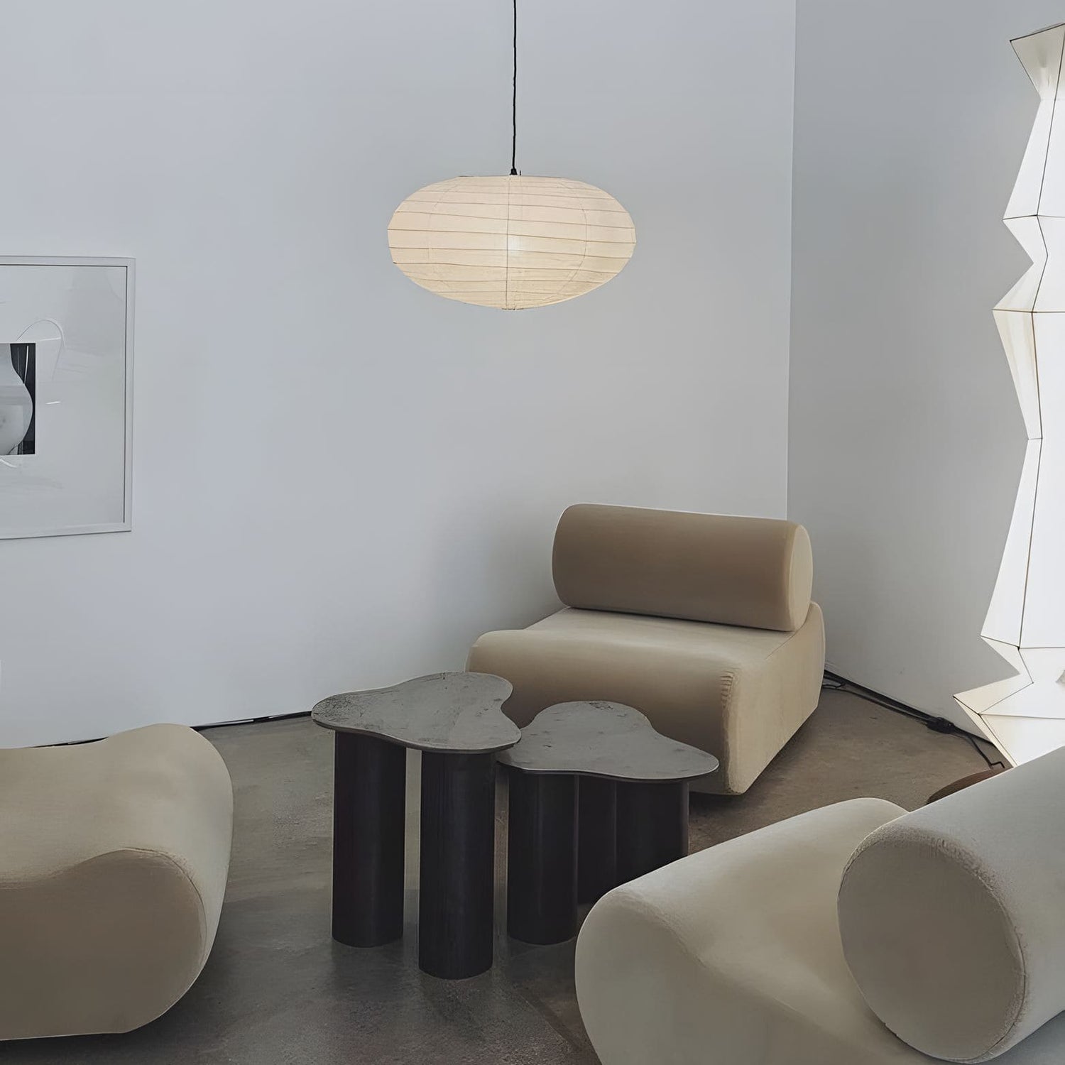 Washi Paper EN Pendant Lamp - Lamp Outdoor