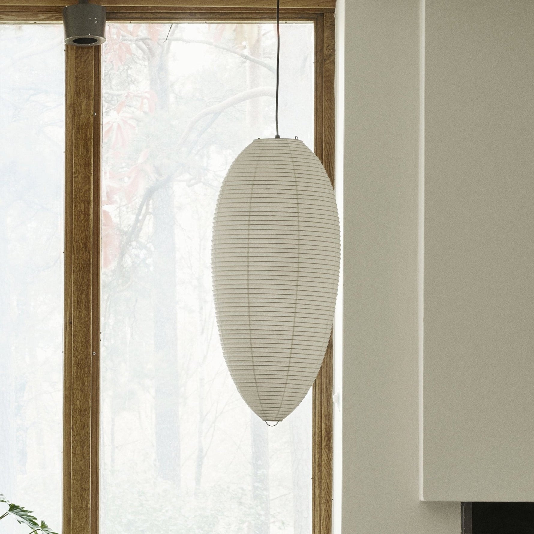 Washi Paper Chestnut Pendant Lamp - Lamp Outdoor