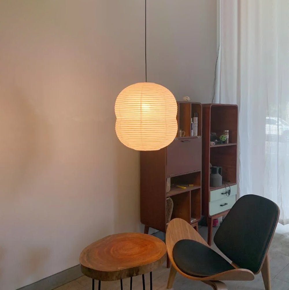 Washi Paper Mini Pendant Light - Lamp Outdoor