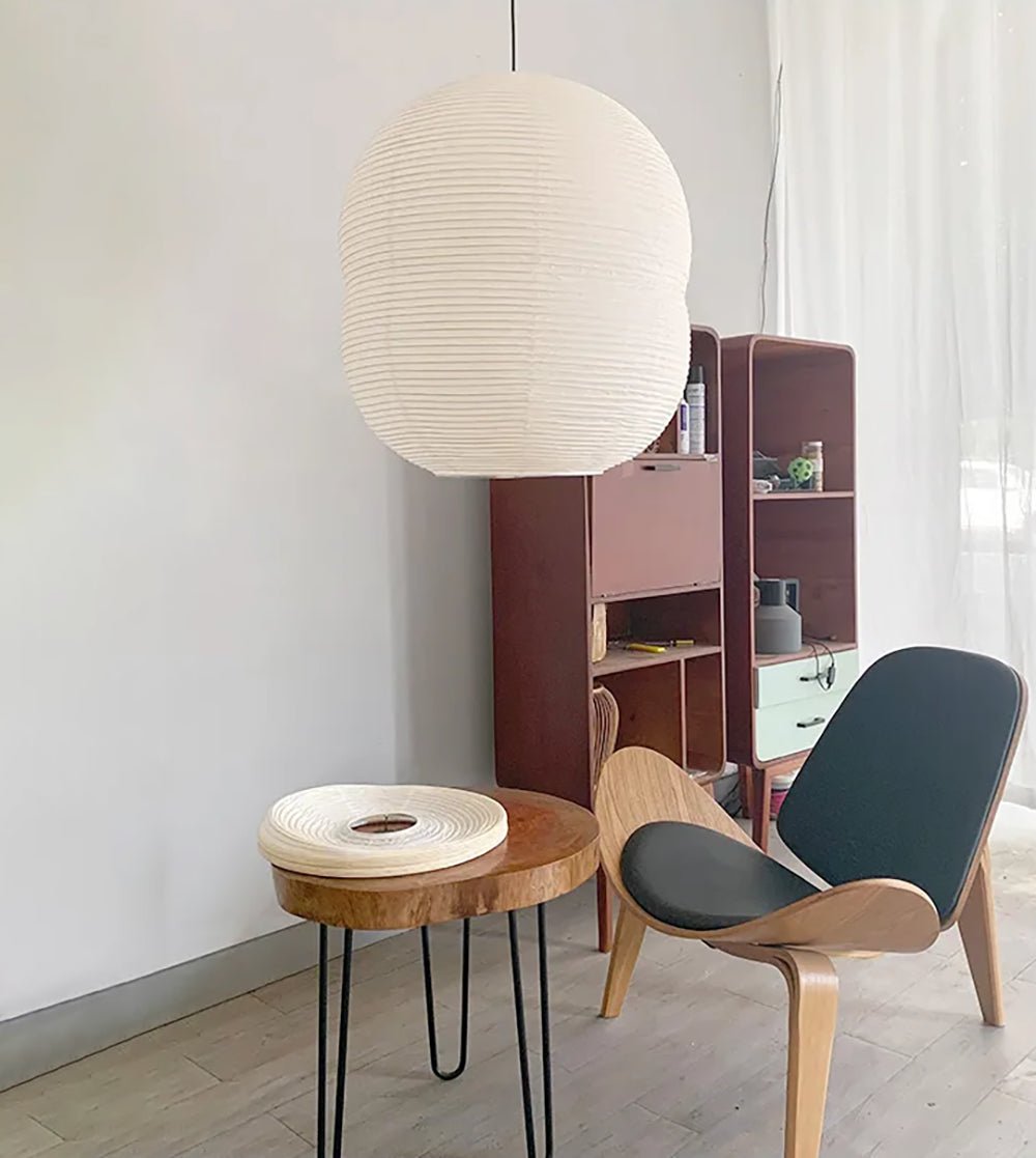 Washi Paper Mini Pendant Light - Lamp Outdoor
