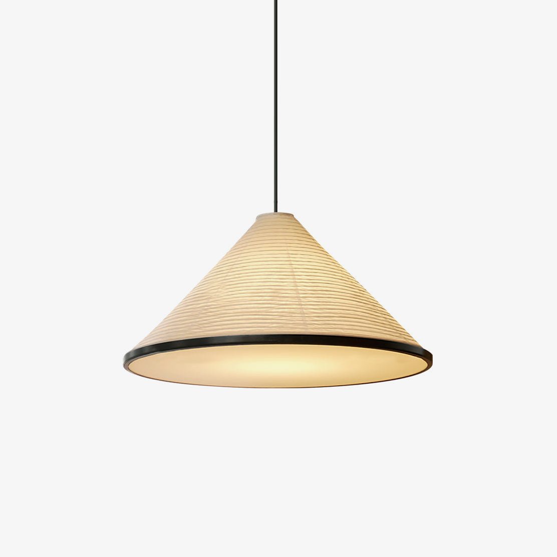 Washi Paper Pyramid Pendant Lamp - Lamp Outdoor