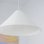 Washi Paper Pyramid Pendant Lamp - Lamp Outdoor
