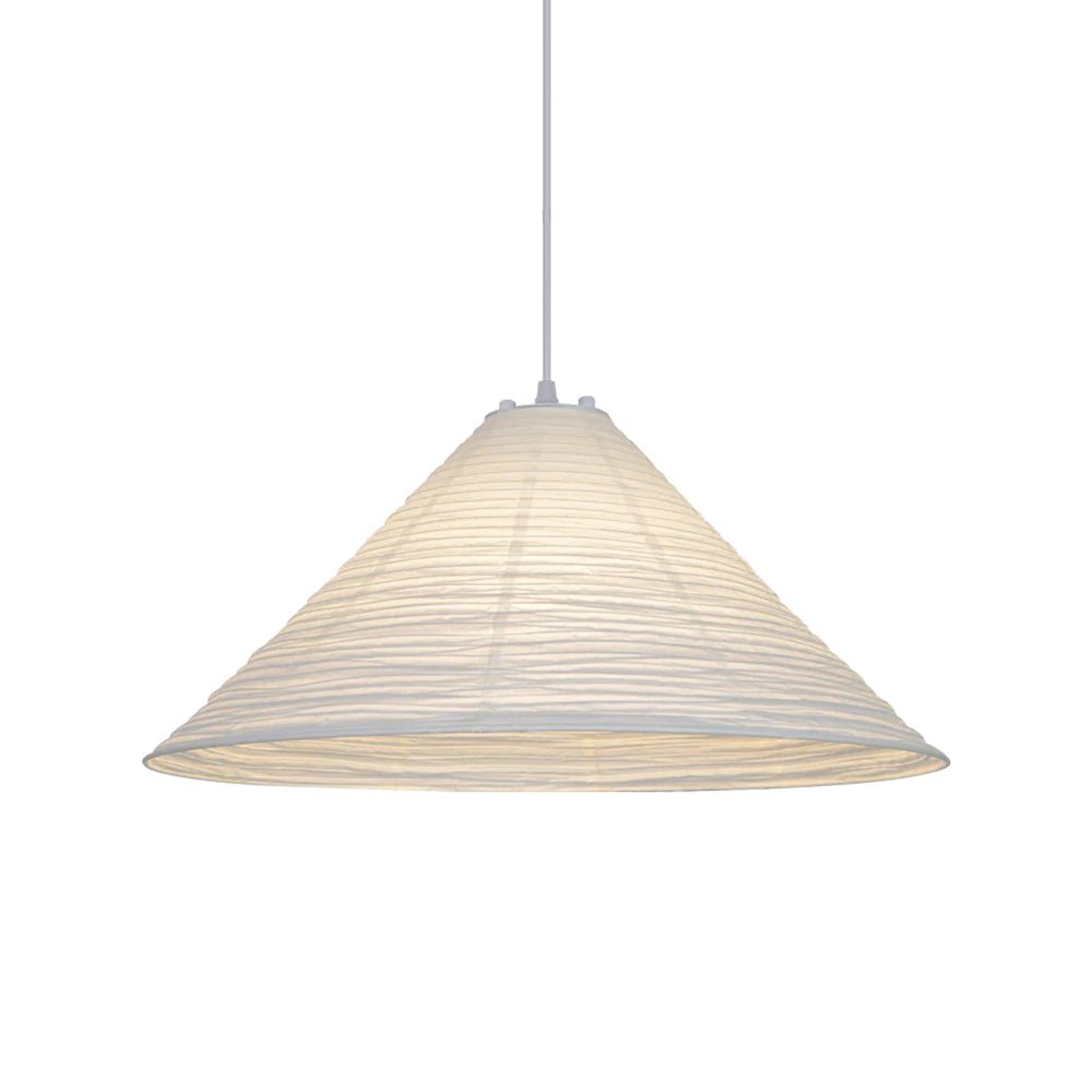 Washi Paper Pyramid Pendant Lamp - Lamp Outdoor