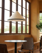 Washi Paper Pyramid Pendant Lamp - Lamp Outdoor
