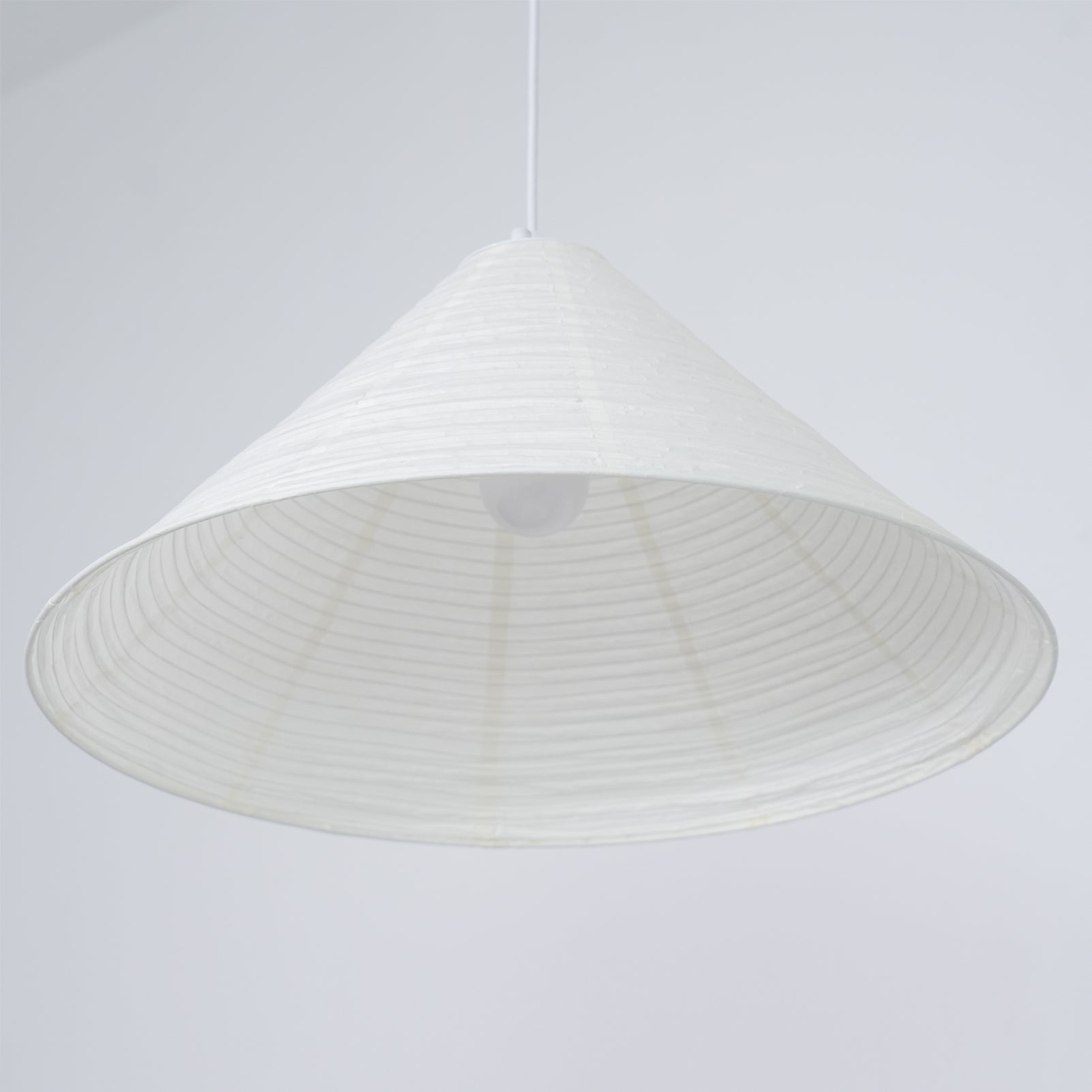 Washi Paper Pyramid Pendant Lamp - Lamp Outdoor