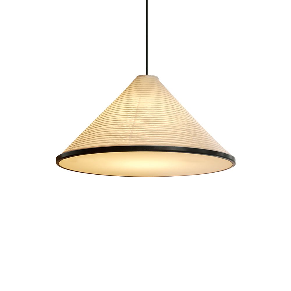 Washi Paper Pyramid Pendant Lamp - Lamp Outdoor
