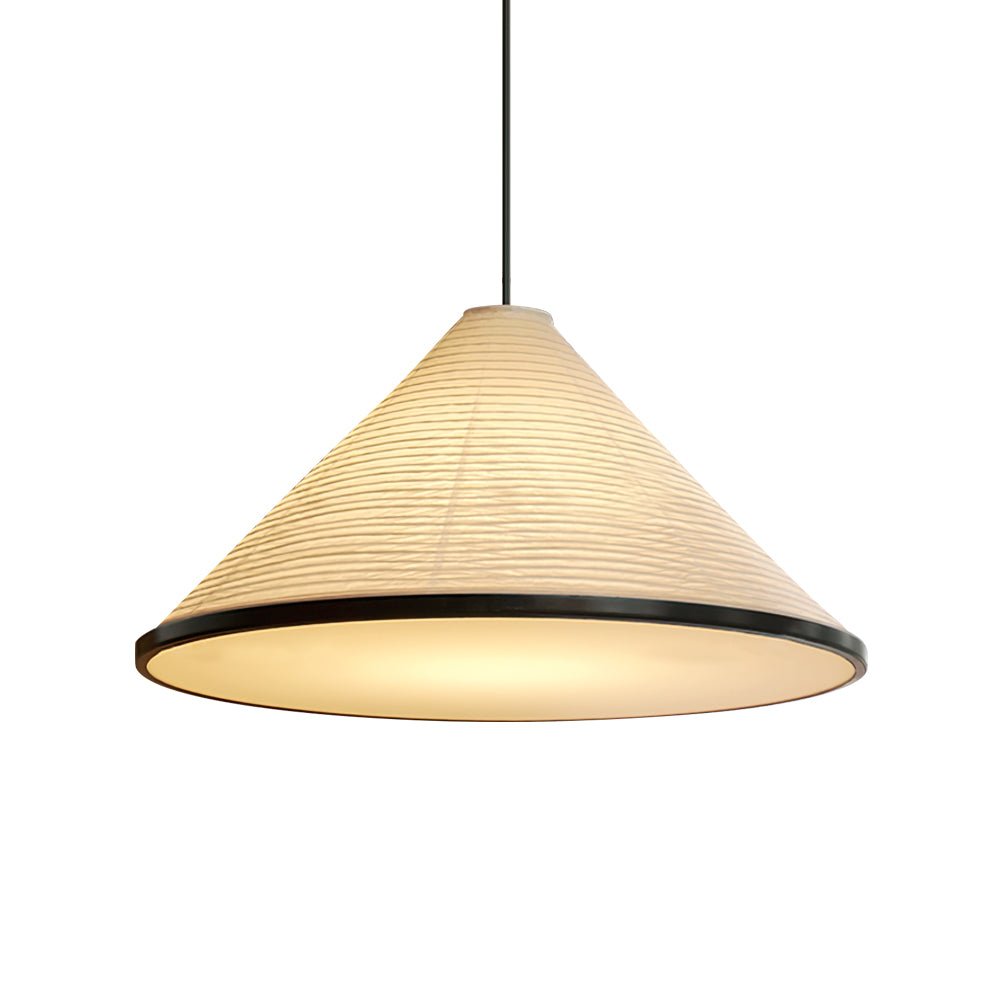 Washi Paper Pyramid Pendant Lamp - Lamp Outdoor