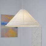 Washi Paper Pyramid Pendant Lamp - Lamp Outdoor