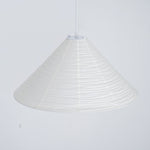 Washi Paper Pyramid Pendant Lamp - Lamp Outdoor