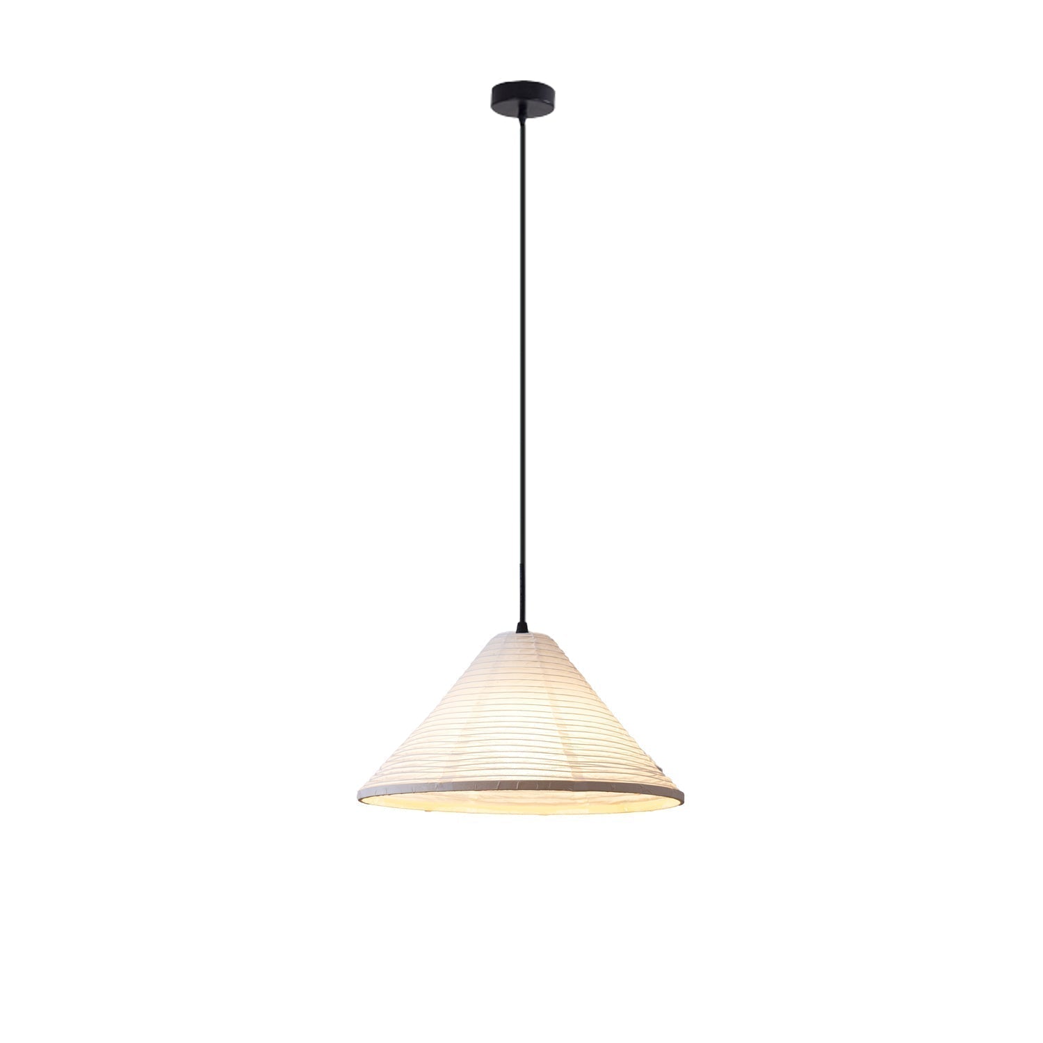 Washi Paper Pyramid Pendant Lamp - Lamp Outdoor