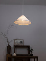 Washi Paper Pyramid Pendant Lamp - Lamp Outdoor