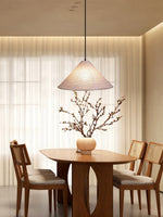 Washi Paper Pyramid Pendant Lamp - Lamp Outdoor