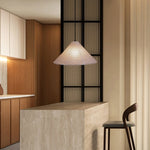 Washi Paper Pyramid Pendant Lamp - Lamp Outdoor