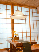 Washi Paper Pyramid Pendant Lamp - Lamp Outdoor