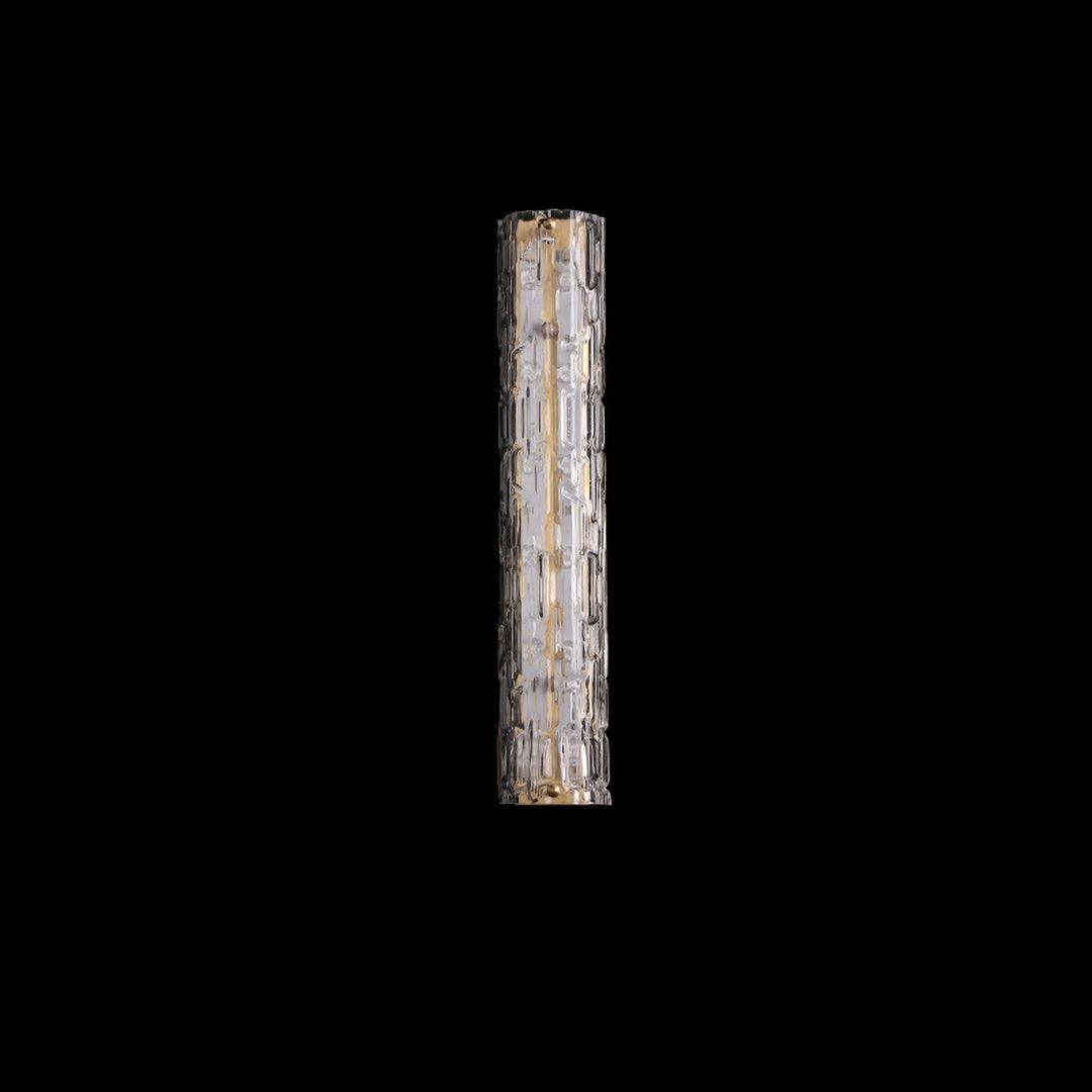 Lumix Brass Glass Glam Wall Lamp - Letslighting