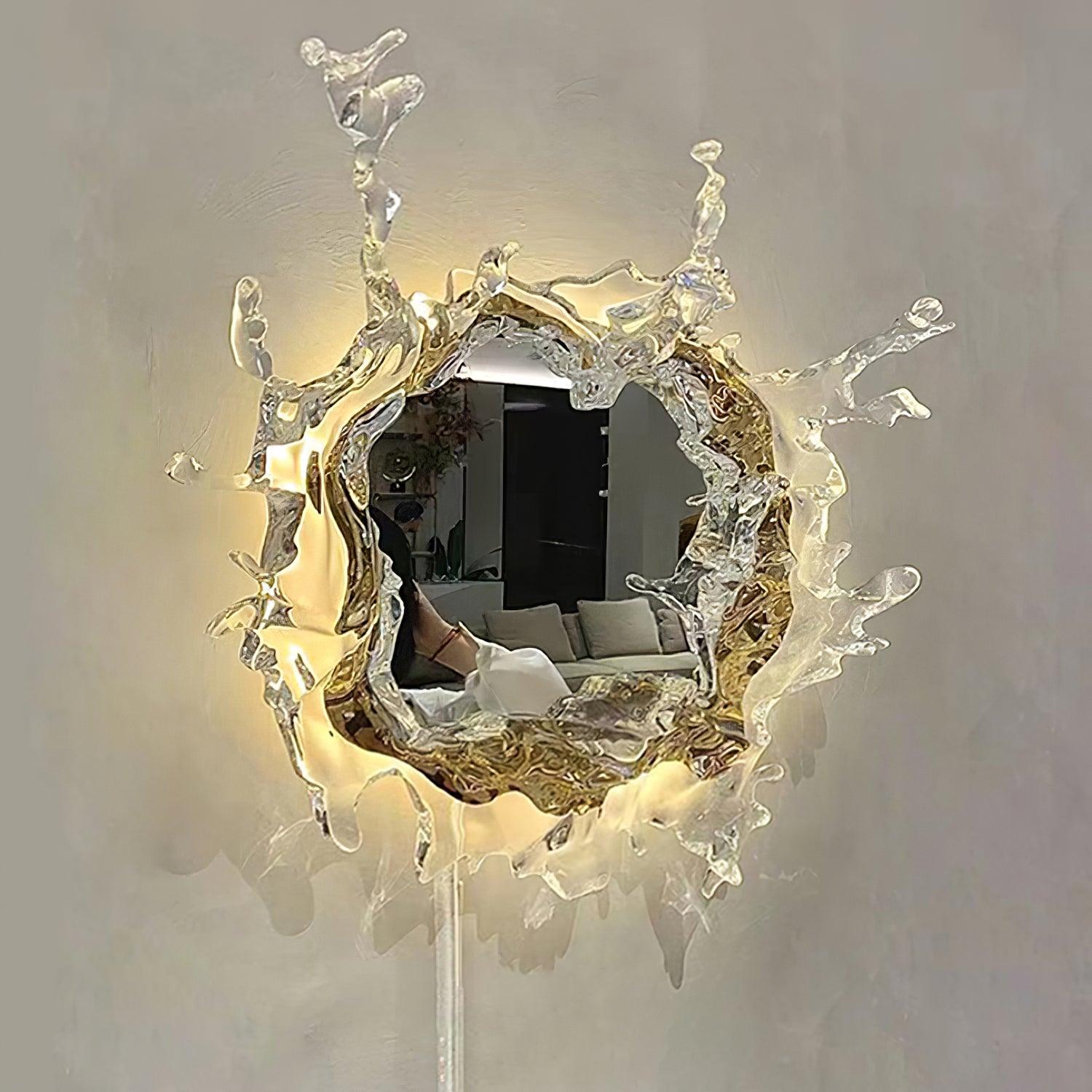 Splash Modern Mirror Wall Lamp - Lamp Outdoor