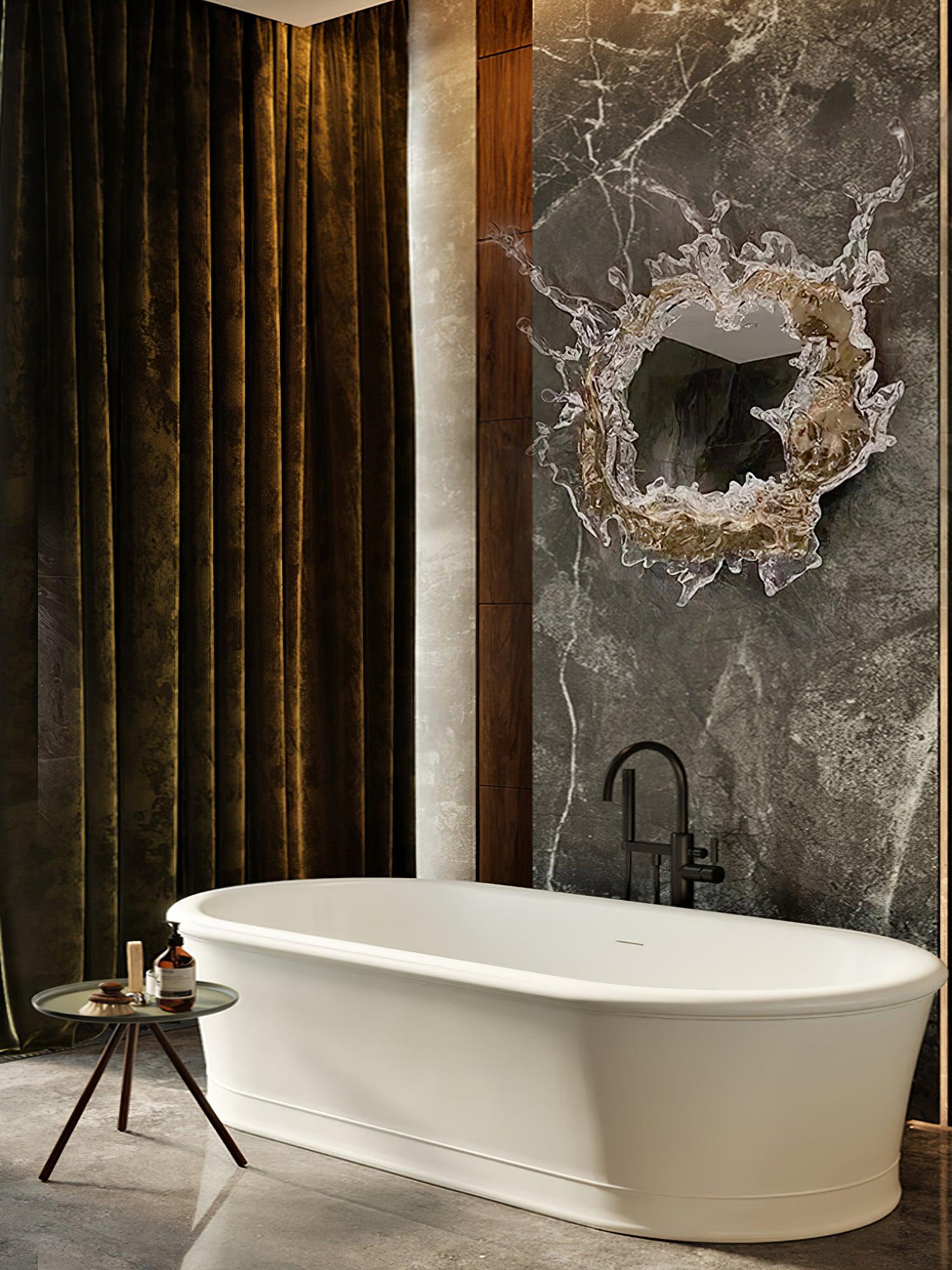 Splash Modern Mirror Wall Lamp - Lamp Outdoor