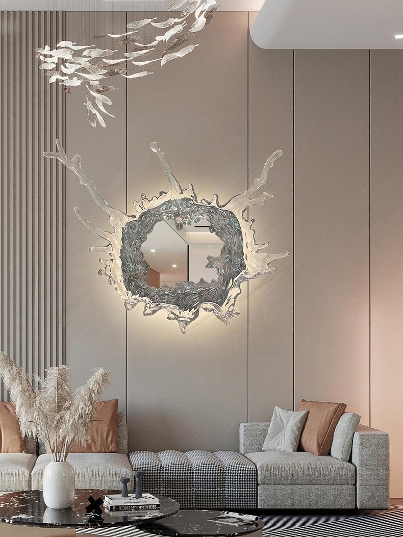 Splash Modern Mirror Wall Lamp - Lamp Outdoor