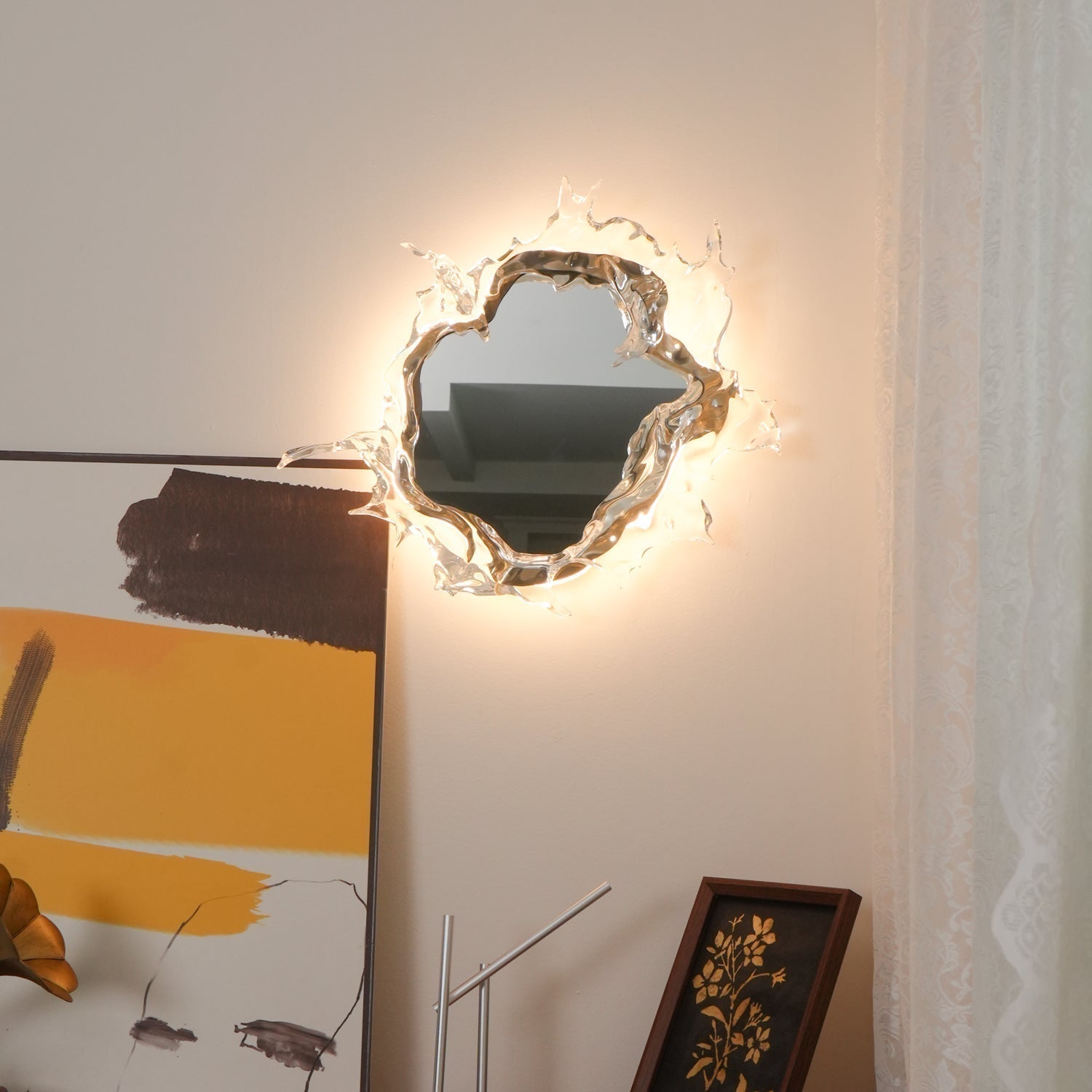 Splash Modern Mirror Wall Lamp - Lamp Outdoor