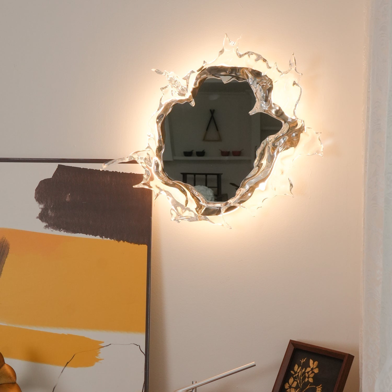 Splash Modern Mirror Wall Lamp - Lamp Outdoor