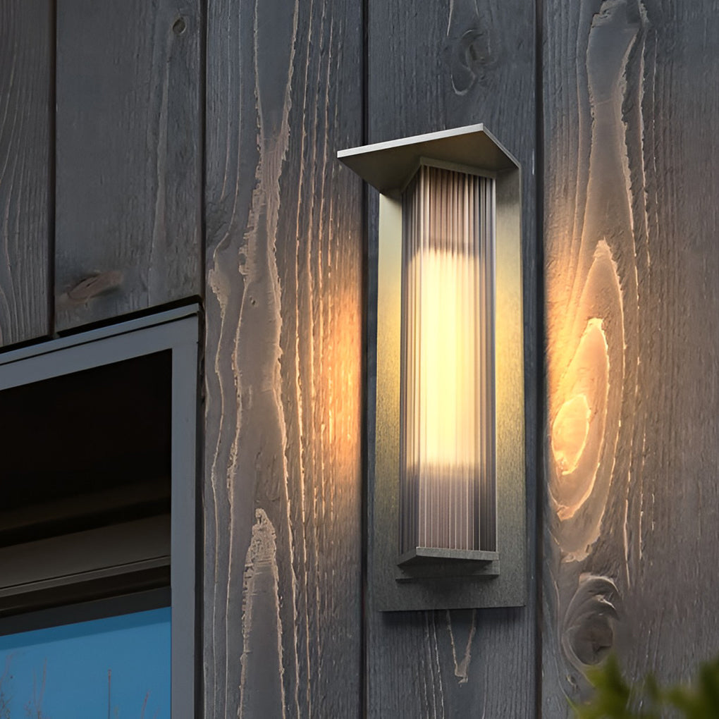 Waterproof LED Solar Vintage Outdoor Wall Light Fixture Wall Lamp - Lamp Outdoor