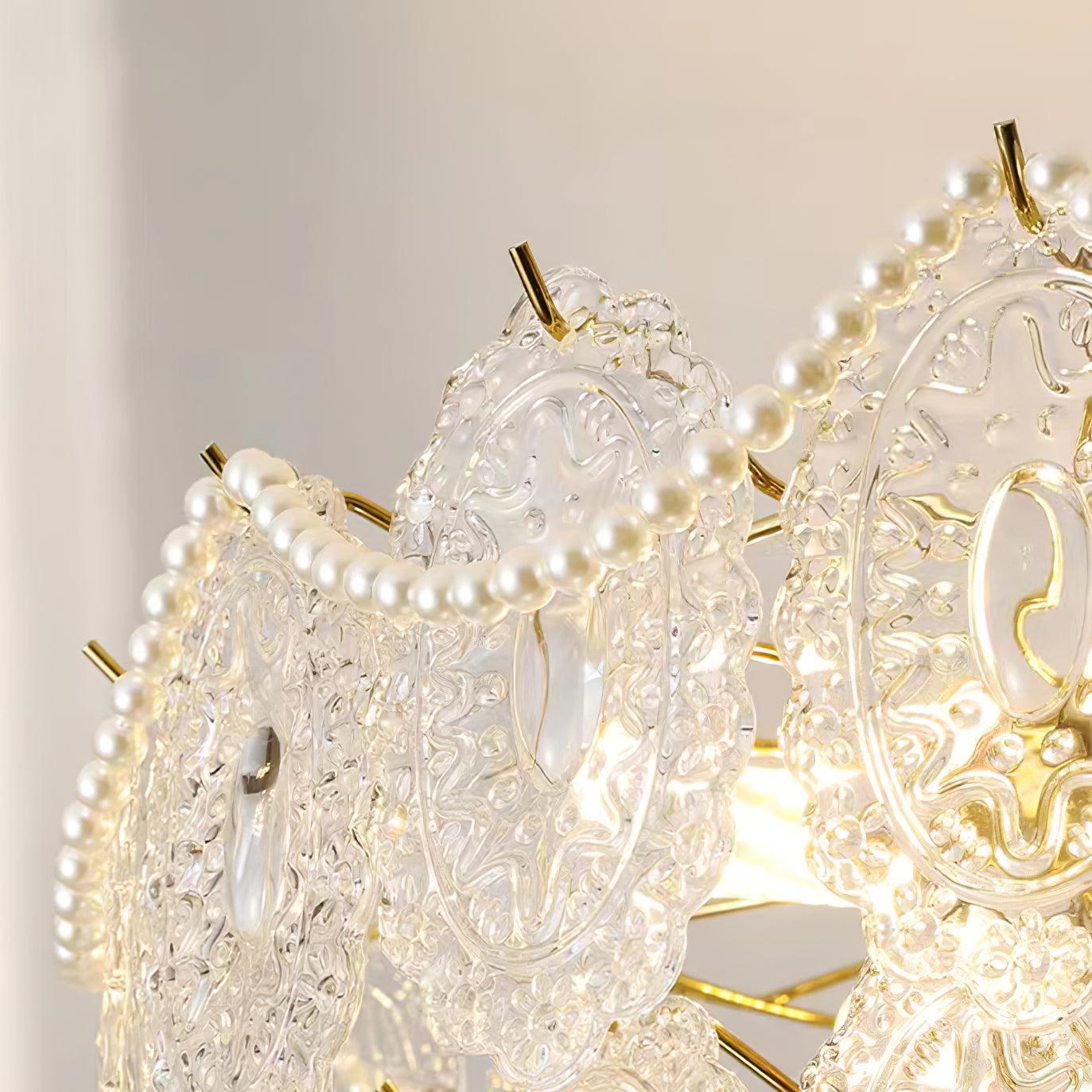 Wave Pearl Chandelier - Lamp Outdoor