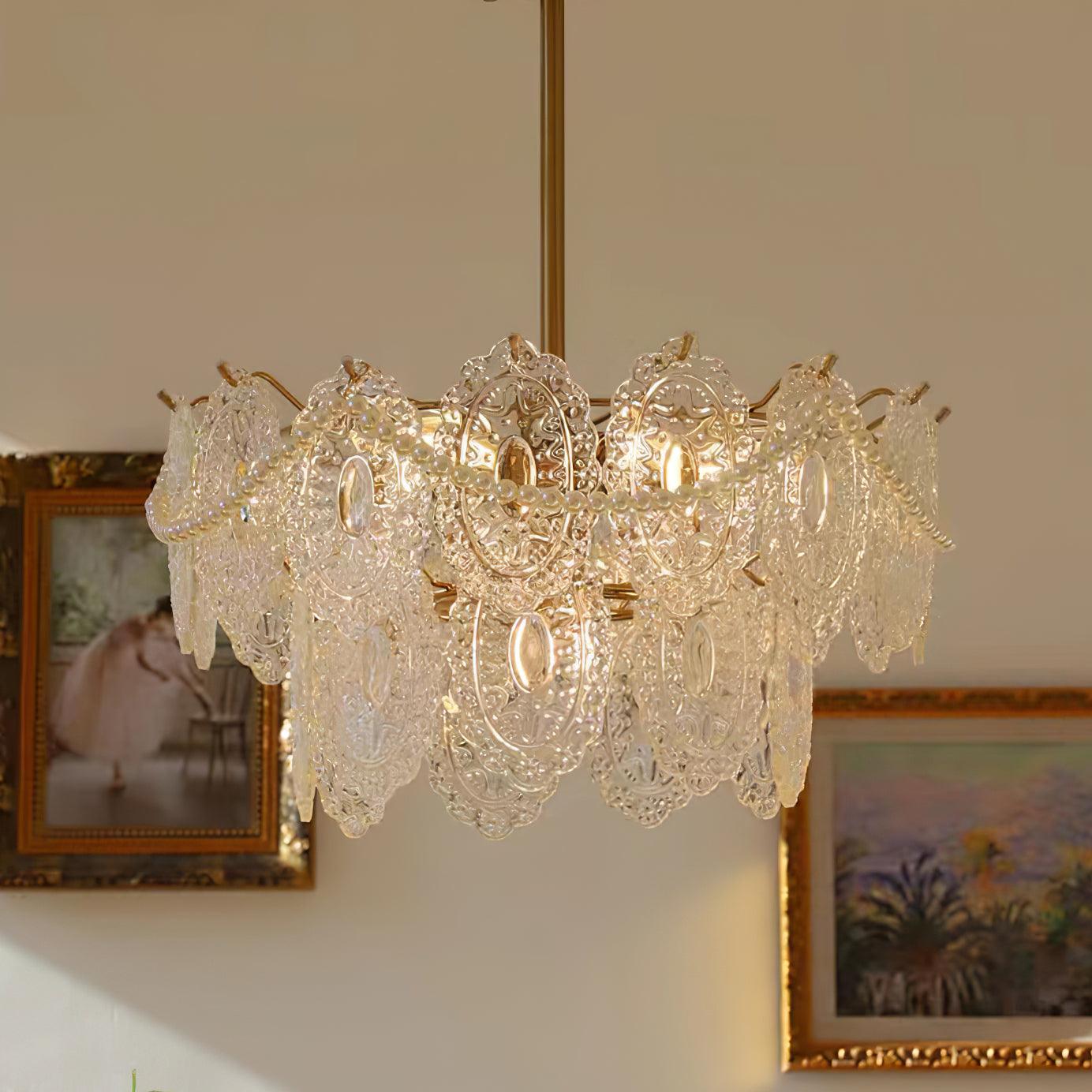 Wave Pearl Chandelier - Lamp Outdoor