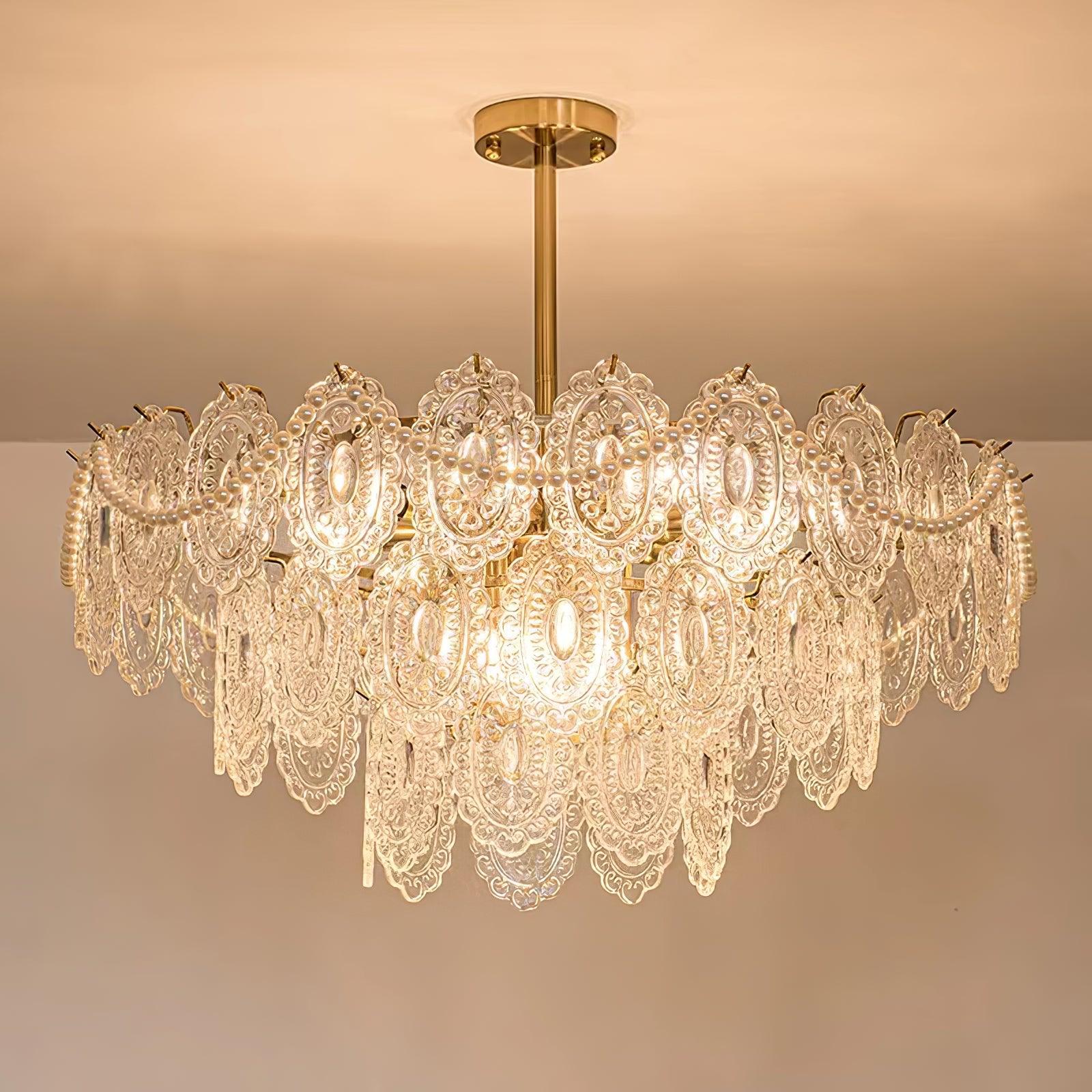 Wave Pearl Chandelier - Lamp Outdoor