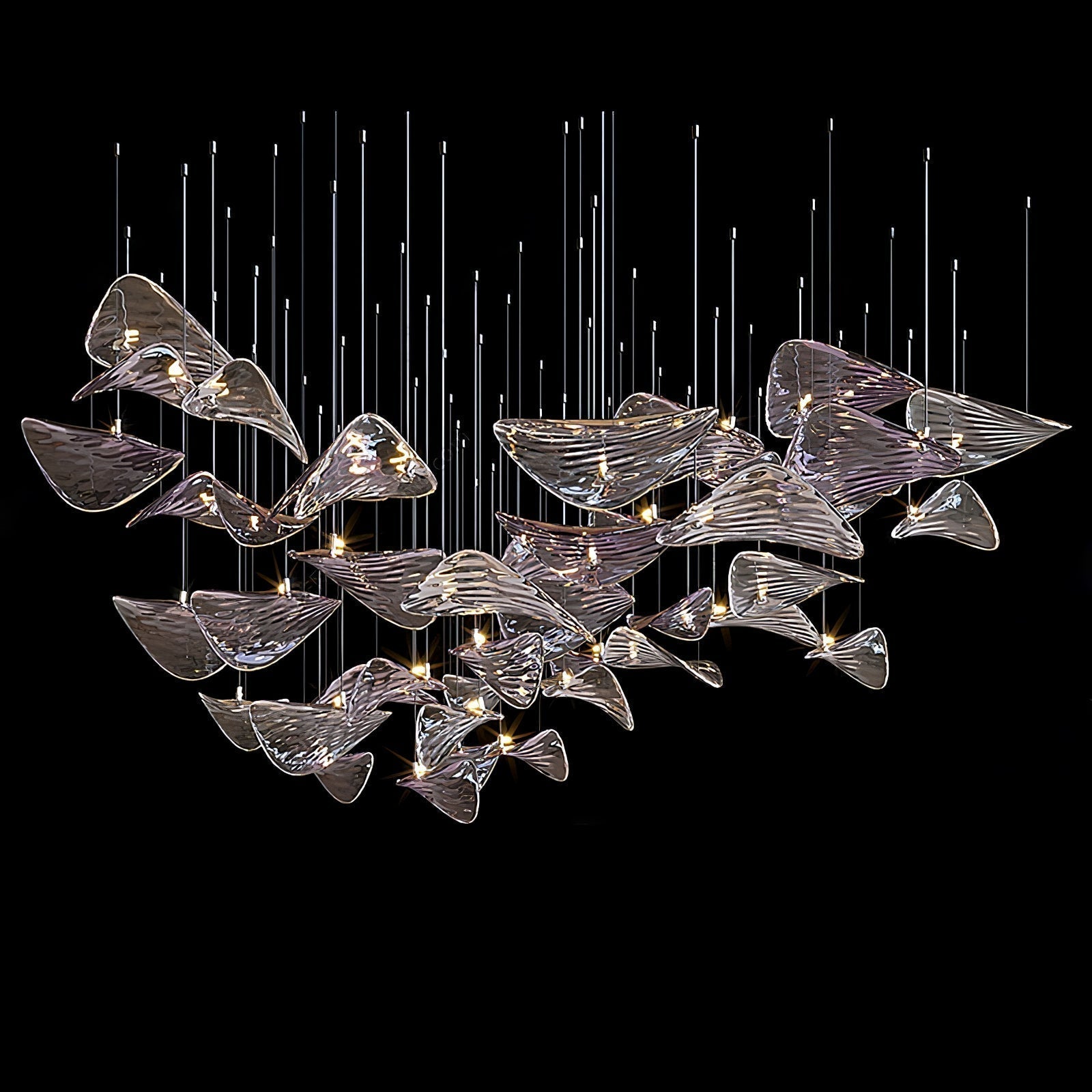 Eurrinia Butterfly Gold Metal Pendant Light - Lamp Outdoor