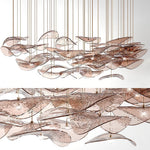 Eurrinia Butterfly Gold Metal Pendant Light - Lamp Outdoor