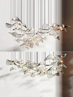 Eurrinia Butterfly Gold Metal Pendant Light - Lamp Outdoor