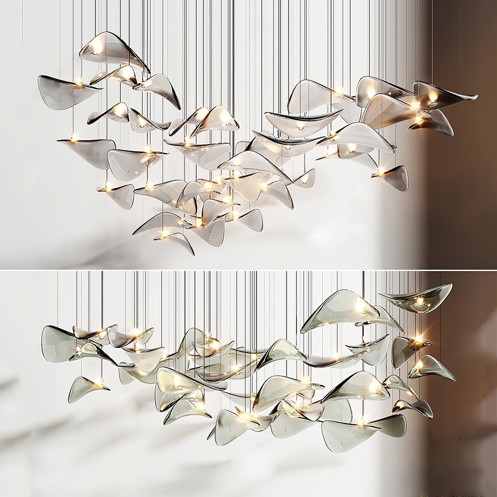 Eurrinia Butterfly Gold Metal Pendant Light - Lamp Outdoor