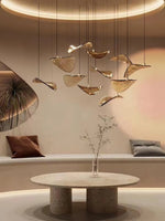 Eurrinia Butterfly Gold Metal Pendant Light - Lamp Outdoor