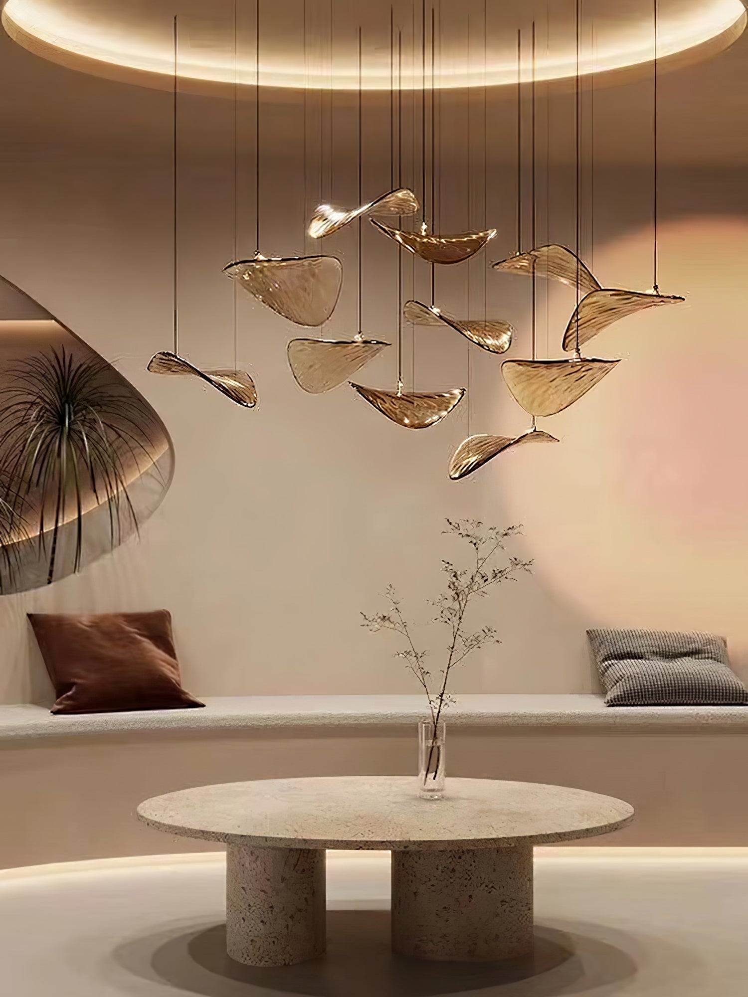 Eurrinia Butterfly Gold Metal Pendant Light - Lamp Outdoor