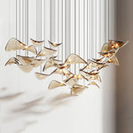 Eurrinia Butterfly Gold Metal Pendant Light - Lamp Outdoor