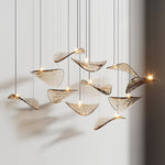 Eurrinia Butterfly Gold Metal Pendant Light - Lamp Outdoor